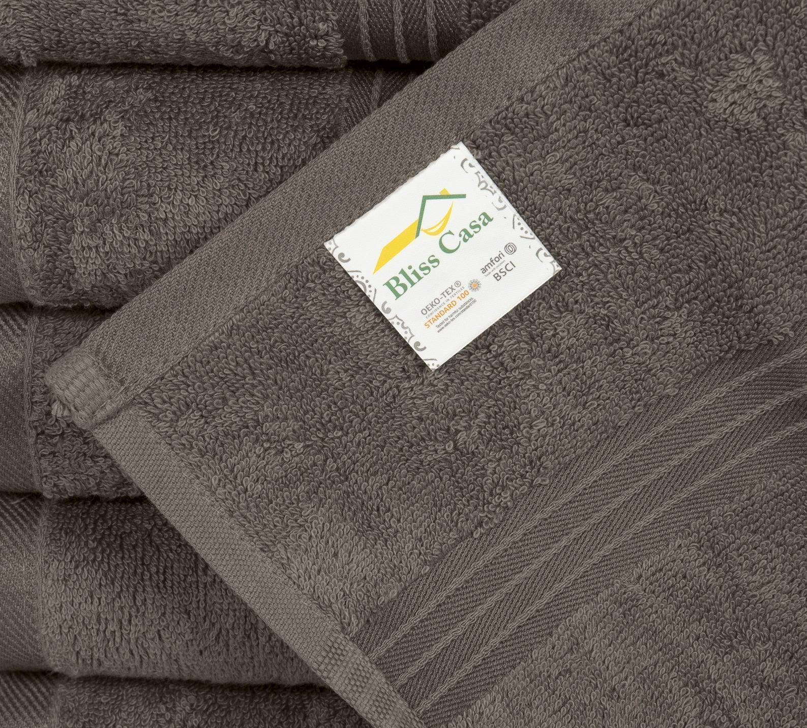 Large Hand Towels - 6 Pack (50 x 100 cm) | 100% Combed Cotton, Ultra Soft & Highly Absorbent | Premium Hotel & Spa Quality Towels. Available in a variety of colours - Bliss Kingdom