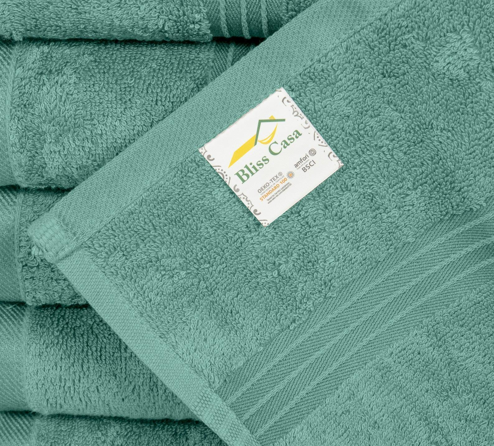 Large Hand Towels - 6 Pack (50 x 100 cm) | 100% Combed Cotton, Ultra Soft & Highly Absorbent | Premium Hotel & Spa Quality Towels. Available in a variety of colours - Bliss Kingdom
