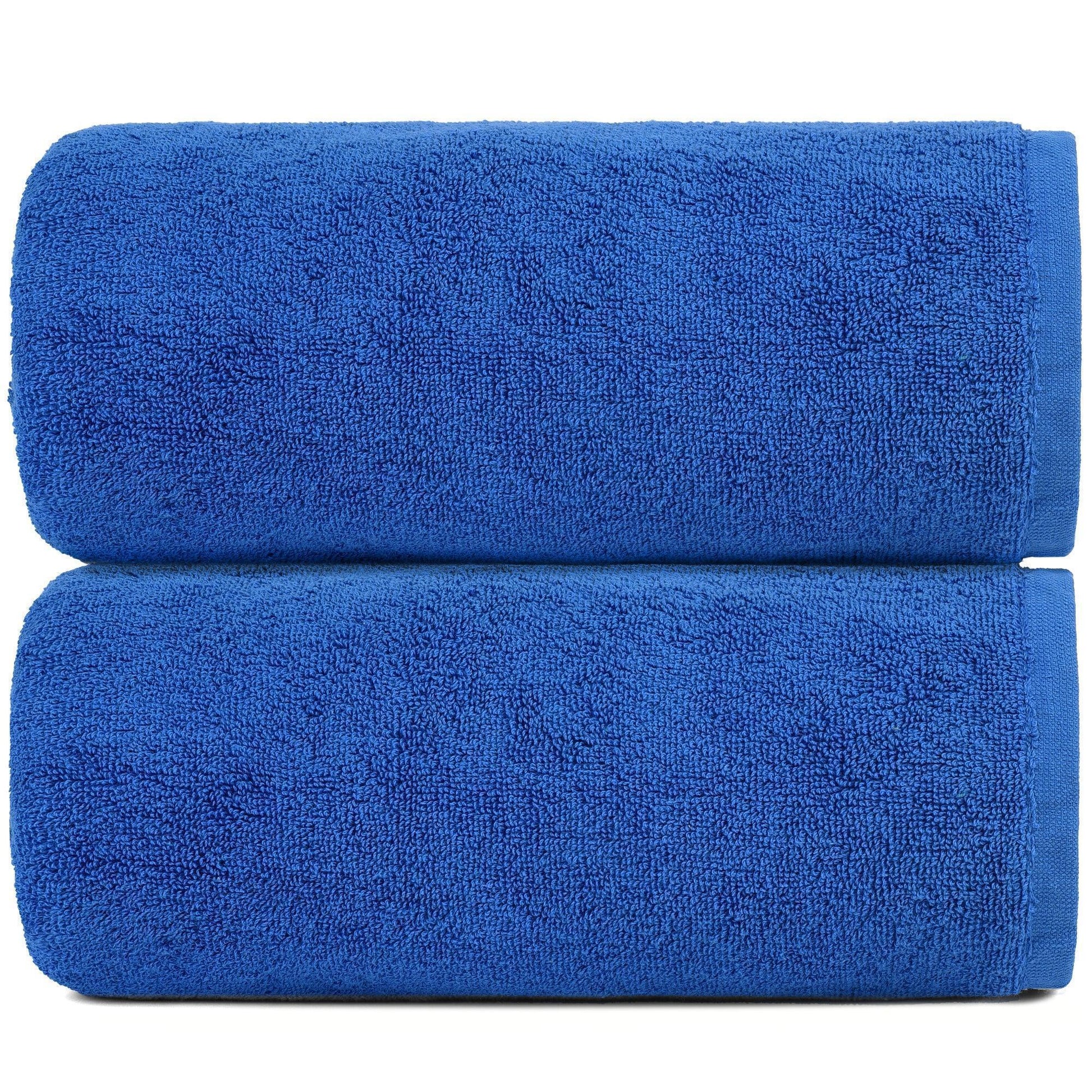100% Cotton Bath Sheets - 2 Pack (90x180 cm) Super Soft & Absorbent, Hotel-Quality Towels for Homes, Hotels & Restaurants. Available in a variety of colours - Bliss Kingdom