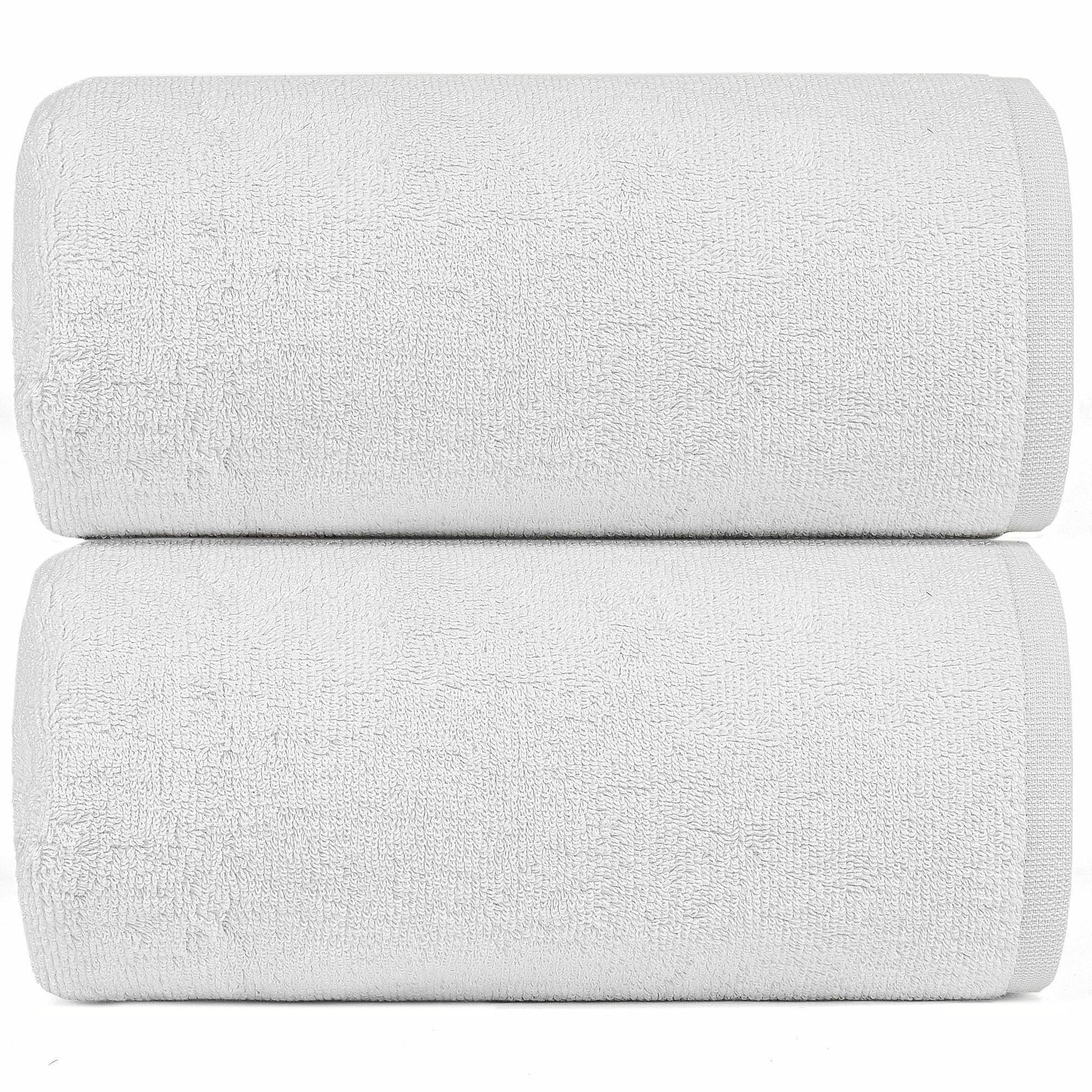 100% Cotton Bath Sheets - 2 Pack (90x180 cm) Super Soft & Absorbent, Hotel-Quality Towels for Homes, Hotels & Restaurants. Available in a variety of colours - Bliss Kingdom