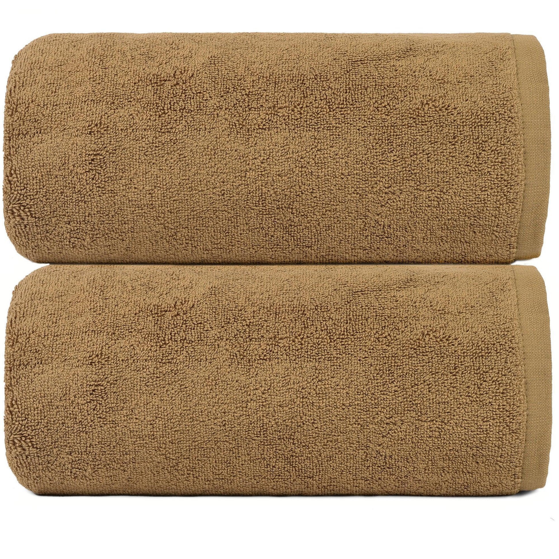 100% Cotton Bath Sheets - 2 Pack (90x180 cm) Super Soft & Absorbent, Hotel-Quality Towels for Homes, Hotels & Restaurants. Available in a variety of colours - Bliss Kingdom
