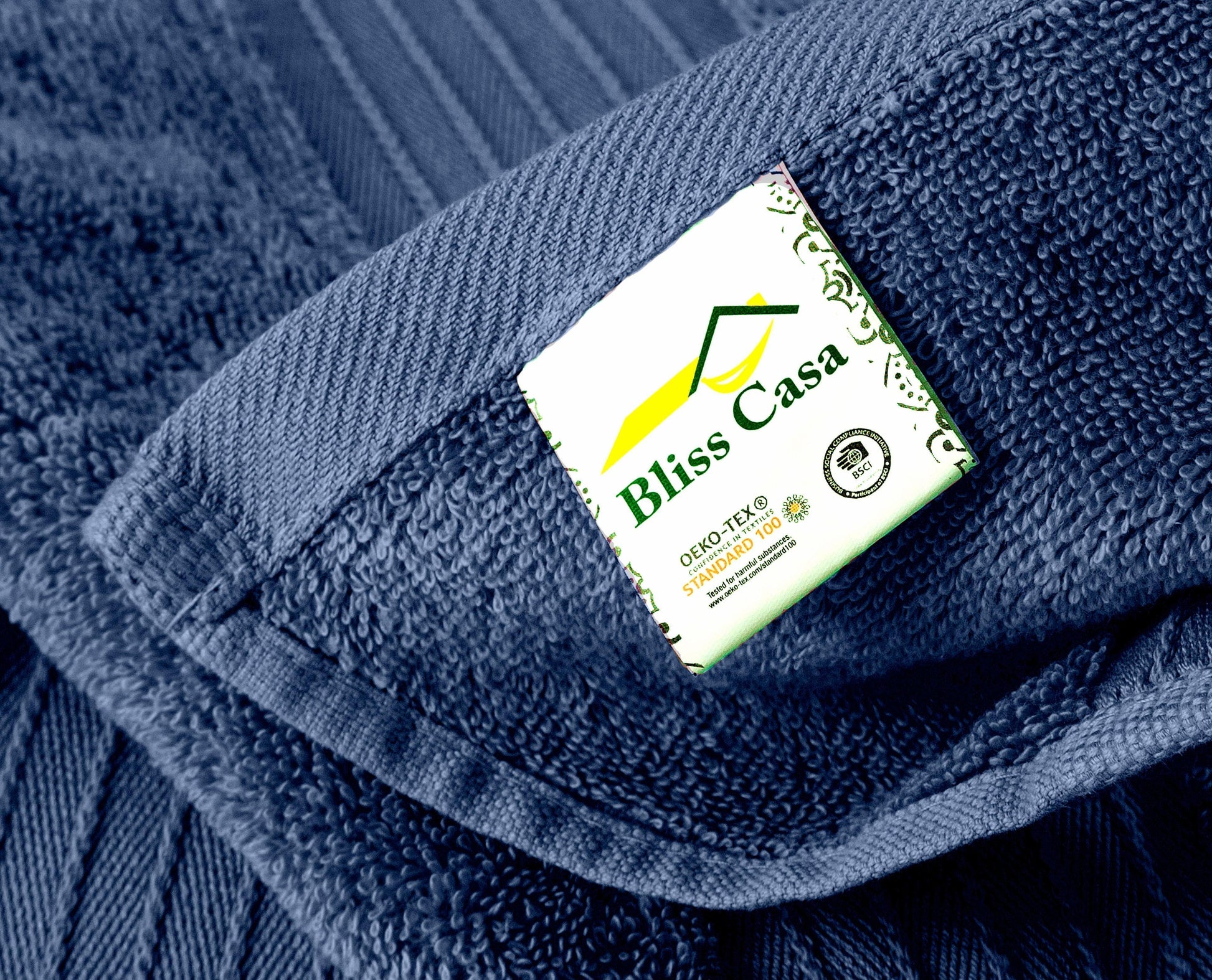 Jumbo Bath Sheets - 2 Pack (90x180 cm) | Extra-Large, Quick-Dry, 100% Combed Cotton Towels | Super Soft & Highly Absorbent for Home & Hotel Use. Available in a variety of colours - Bliss Kingdom
