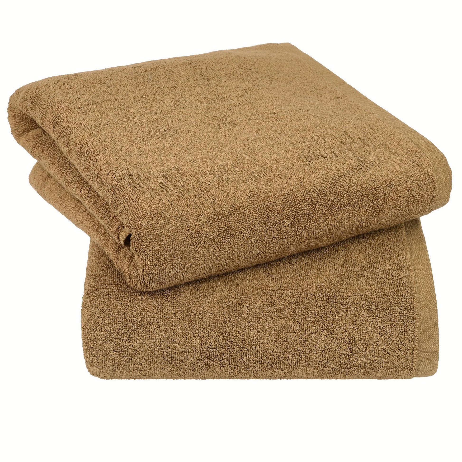 100% Cotton Bath Sheets - 2 Pack (90x180 cm) Super Soft & Absorbent, Hotel-Quality Towels for Homes, Hotels & Restaurants. Available in a variety of colours - Bliss Kingdom