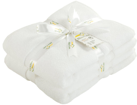 Bath Mats - 2 Pack (50 x 80 cm) | 100% Cotton 1000 GSM Super Soft, Extra Absorbent Floor Mats for Bathrooms & Kitchen for an Elegant Look. Available in a variety of colours - Bliss Kingdom