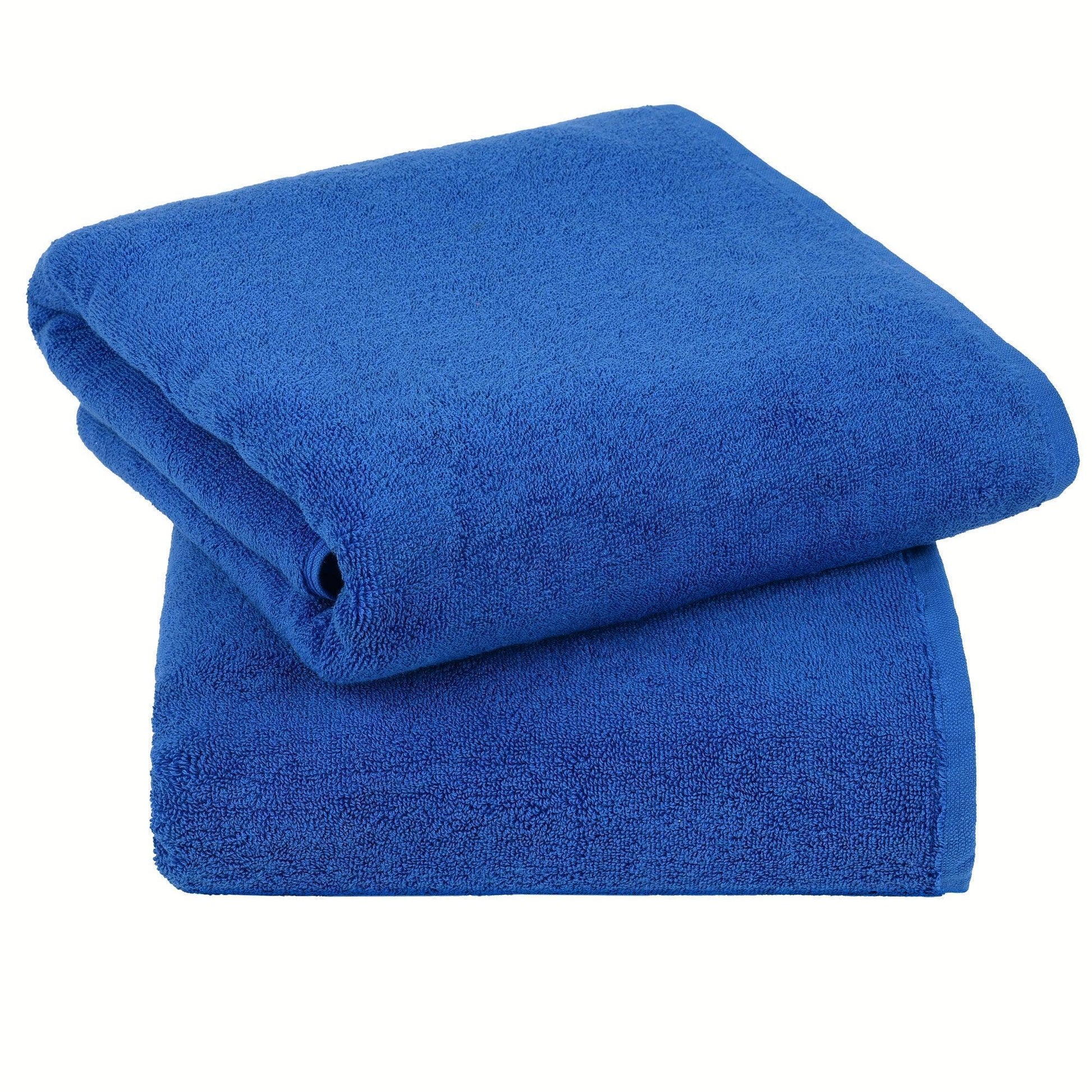 100% Cotton Bath Sheets - 2 Pack (90x180 cm) Super Soft & Absorbent, Hotel-Quality Towels for Homes, Hotels & Restaurants. Available in a variety of colours - Bliss Kingdom