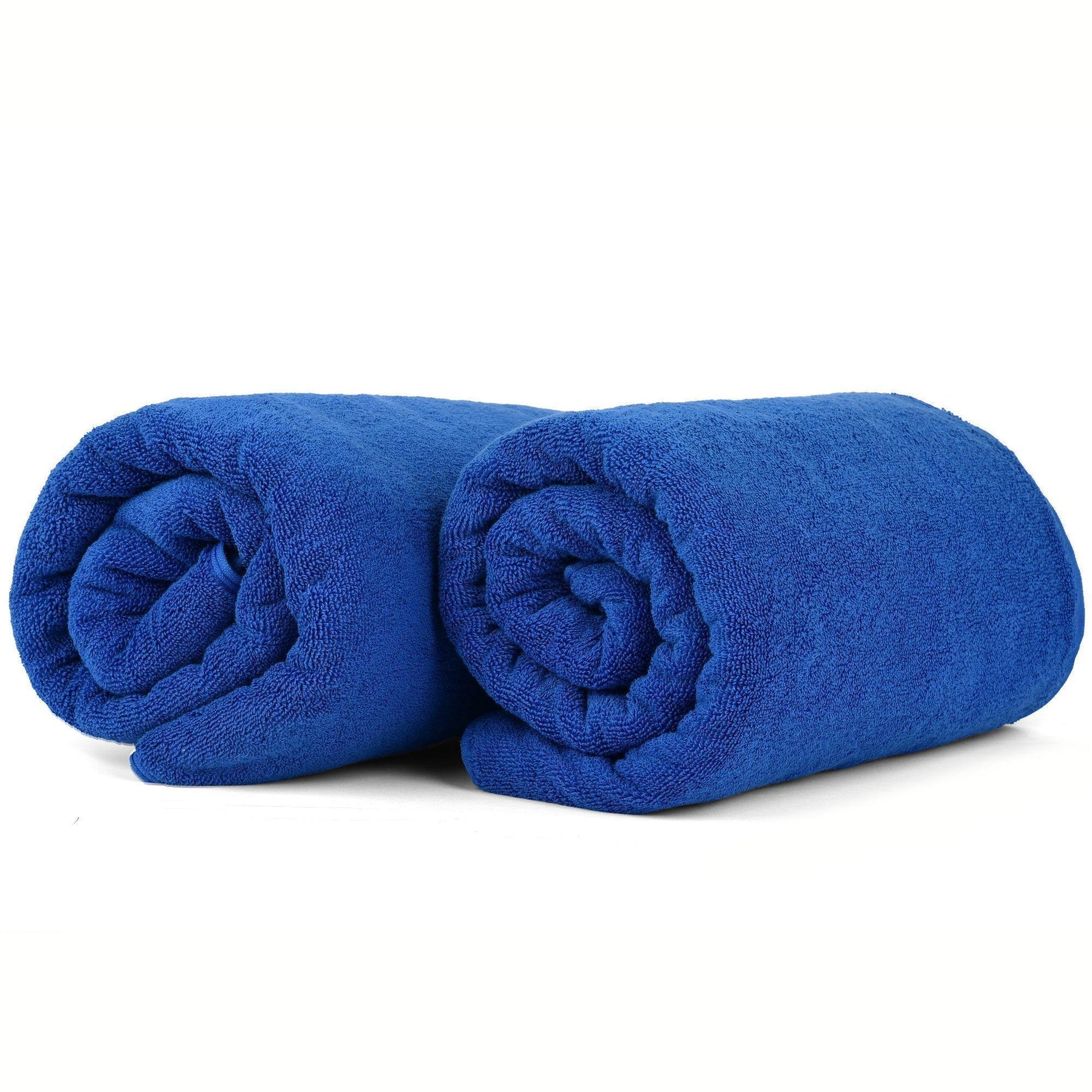 100% Cotton Bath Sheets - 2 Pack (90x180 cm) Super Soft & Absorbent, Hotel-Quality Towels for Homes, Hotels & Restaurants. Available in a variety of colours - Bliss Kingdom