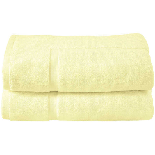 Bliss Kingdom Bath Mats 2-Pack – 50x80 cm, Soft & Absorbent Cotton Floor Mats for Bathroom, Kitchen, Home, Hotel & Spa Use
