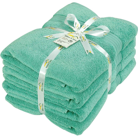 100% Combed Cotton Bath Towels 4 Pack