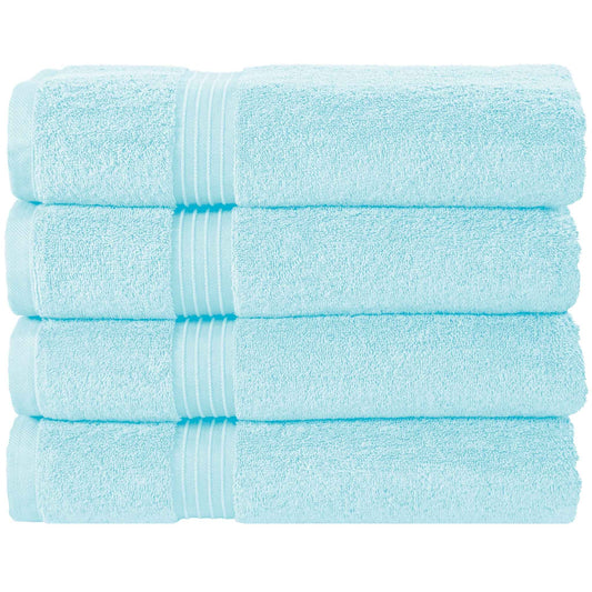100% Combed Cotton Bath Towels 4 Pack