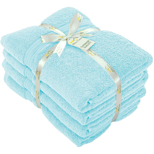 100% Combed Cotton Bath Towels 4 Pack