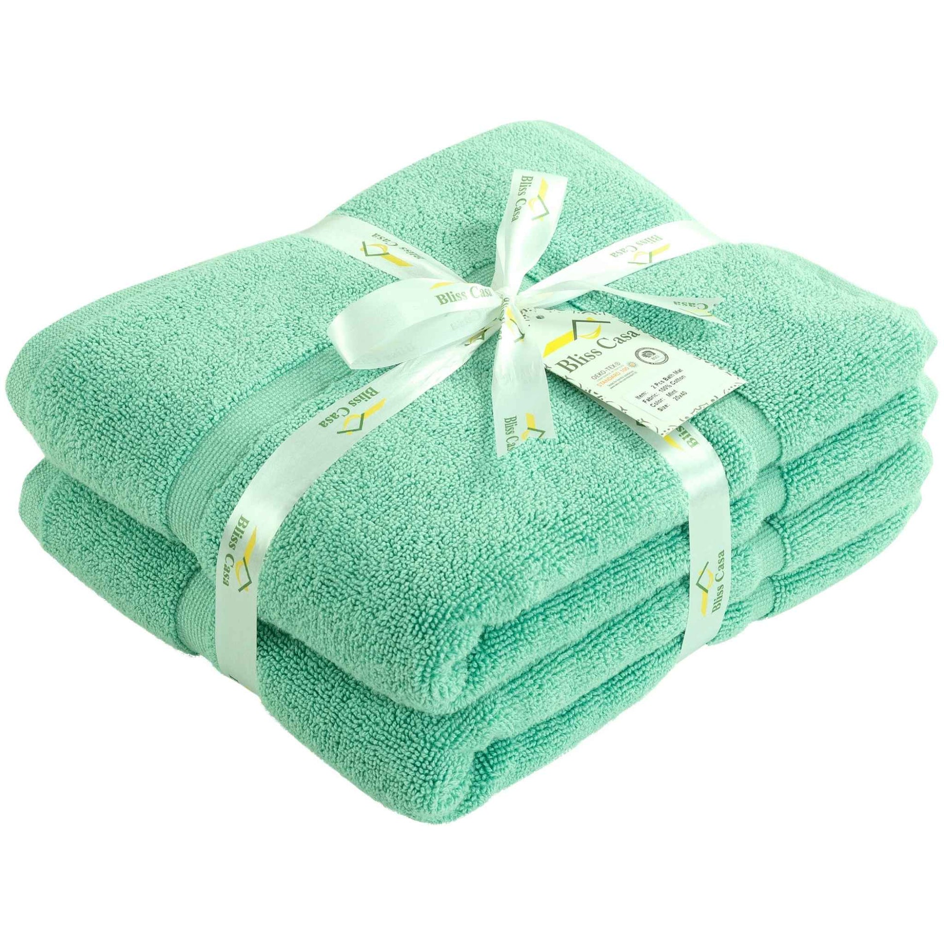 Bath Mats - 2 Pack Floor Mats for Bathrooms & Kitchen