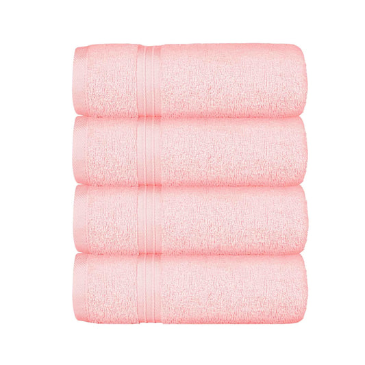 Bliss Kingdom Luxury Hand Towels 4-Pack – 40x70 cm, 100% Combed Cotton, Soft & Absorbent Premium Towels for Bathroom, Kitchen & Spa Use