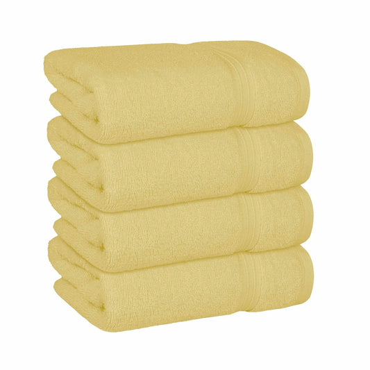 Bliss Kingdom Luxury Hand Towels 4-Pack – 40x70 cm, 100% Combed Cotton, Soft & Absorbent Premium Towels for Bathroom, Kitchen & Spa Use