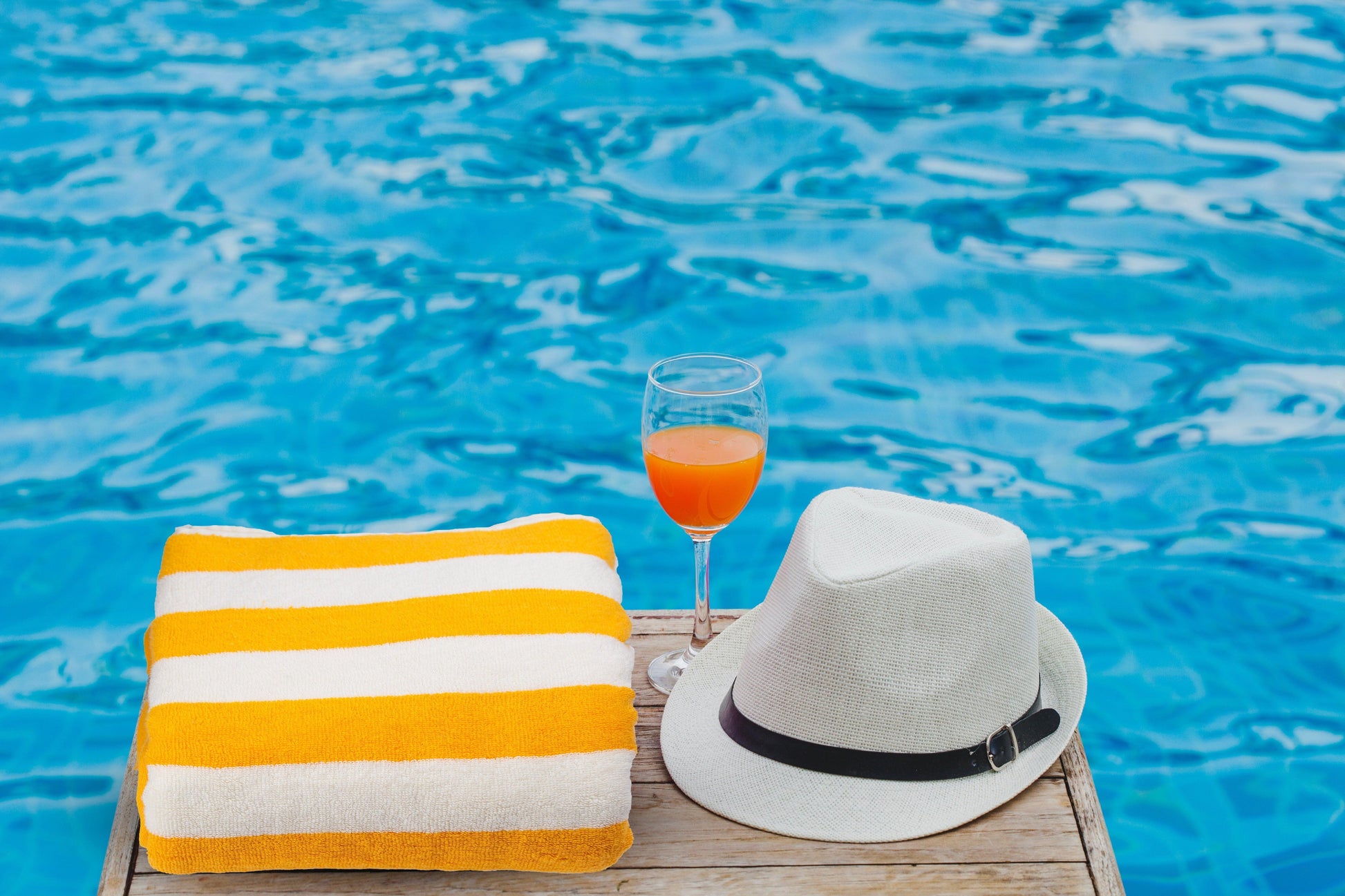 Beach/Pool Towels - Extra Large 100% Cotton, Cabana Stripes, Extra Soft & Highly Absorbent, (Pack of 2, Size 90x180cm), Available in a variety of colours - Bliss Kingdom