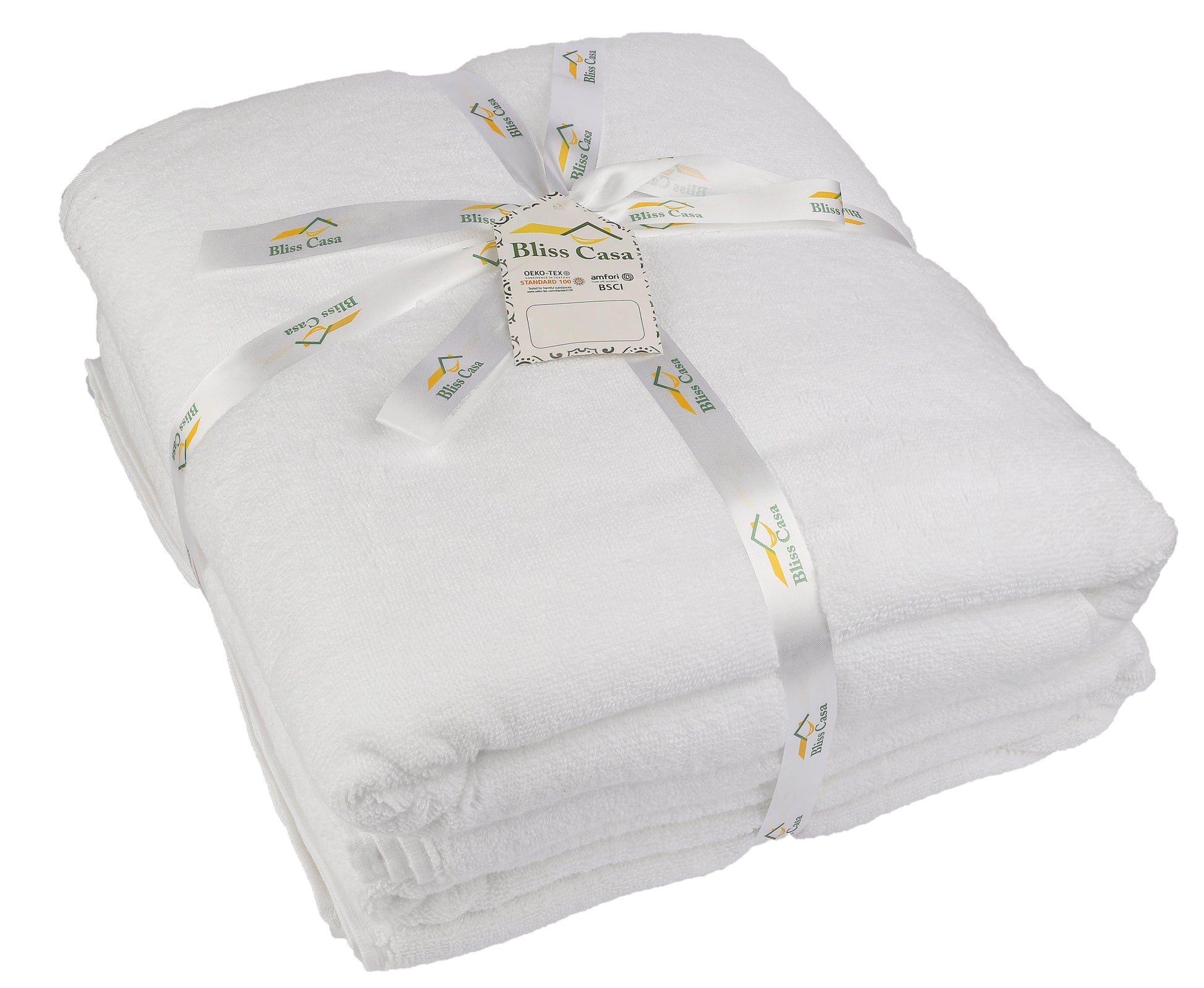100% Cotton Hand Towels (4-Pack, 40x70 cm) - Soft & Super Absorbent Hotel-Quality Towels, Perfect for Hotels and Restaurants. - Bliss Kingdom