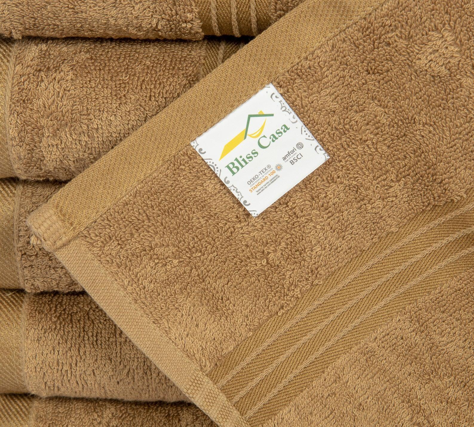 Large Hand Towels - 6 Pack (50 x 100 cm) | 100% Combed Cotton, Ultra Soft & Highly Absorbent | Premium Hotel & Spa Quality Towels. Available in a variety of colours - Bliss Kingdom