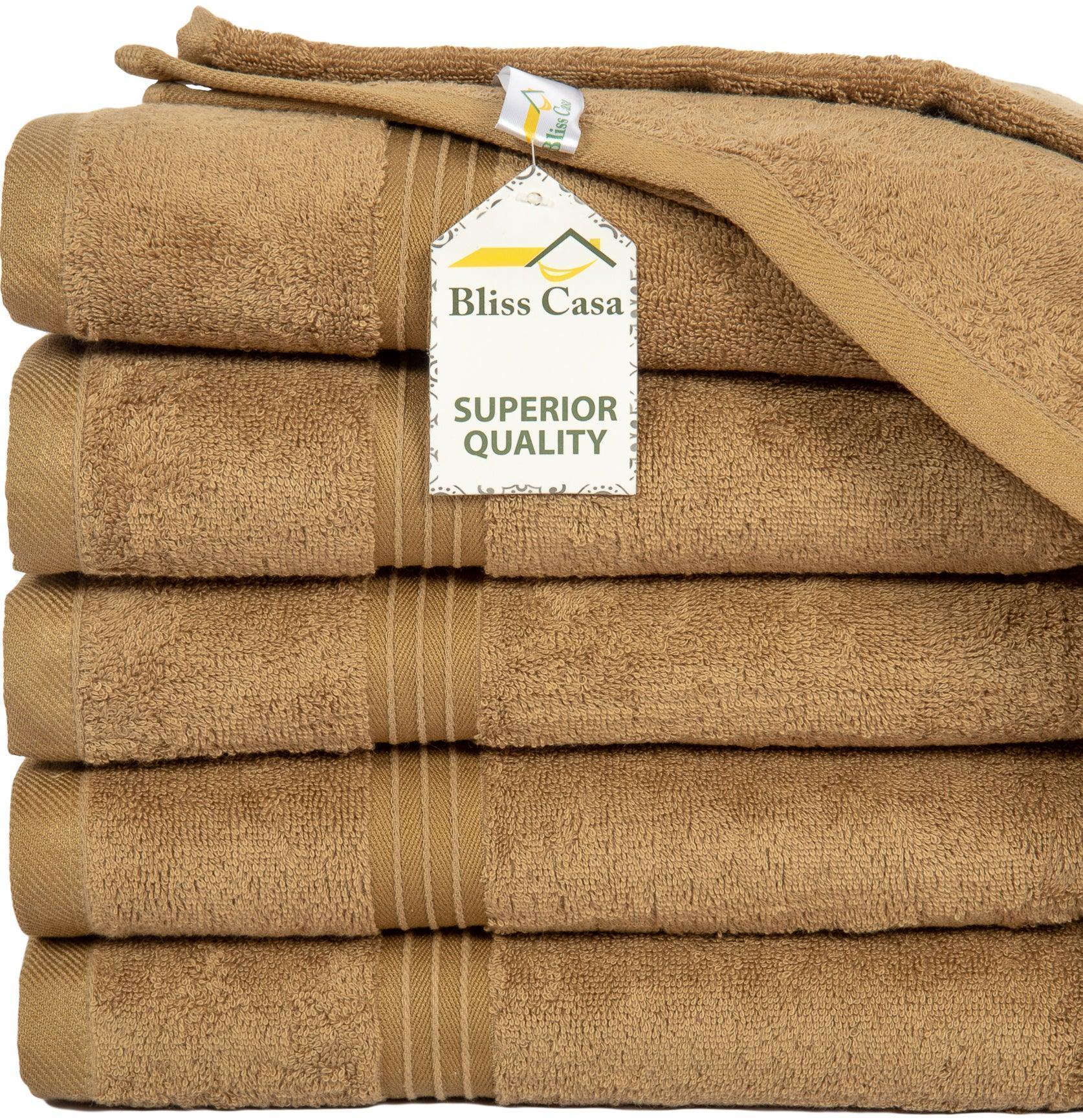 Large Hand Towels - 6 Pack (50 x 100 cm) | 100% Combed Cotton, Ultra Soft & Highly Absorbent | Premium Hotel & Spa Quality Towels. Available in a variety of colours - Bliss Kingdom