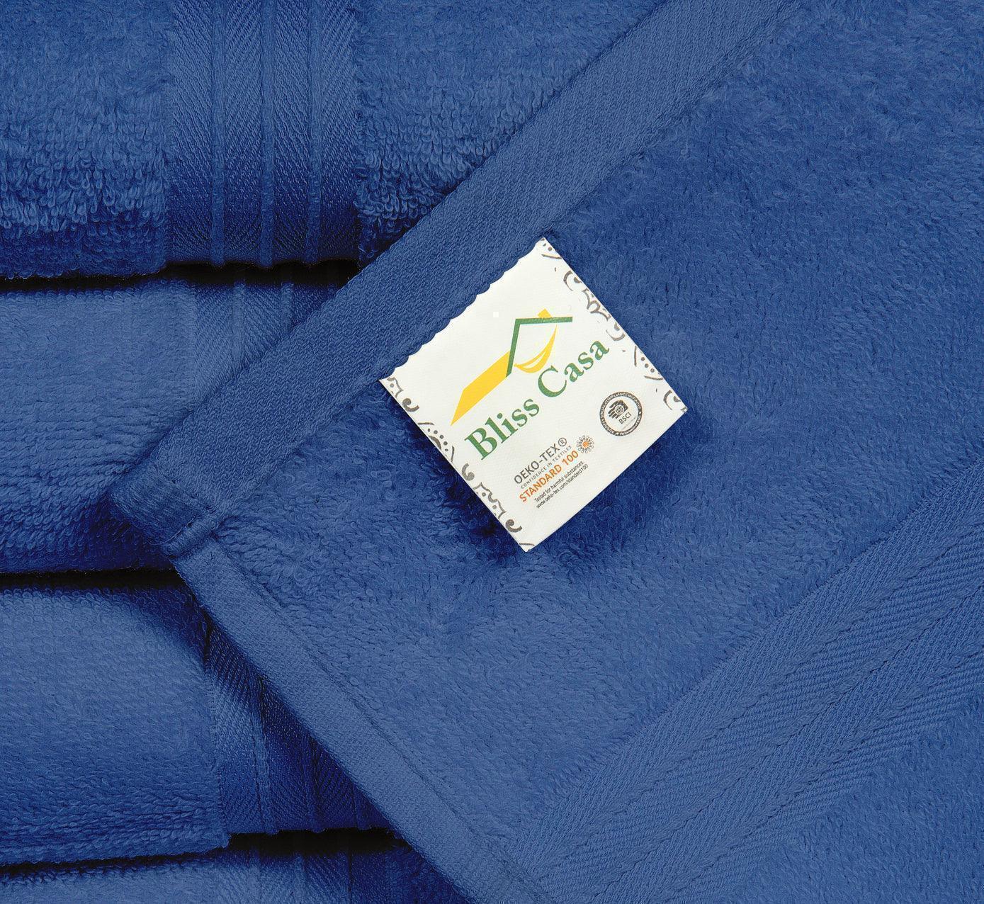 Large Hand Towels - 6 Pack (50 x 100 cm) | 100% Combed Cotton, Ultra Soft & Highly Absorbent | Premium Hotel & Spa Quality Towels. Available in a variety of colours - Bliss Kingdom