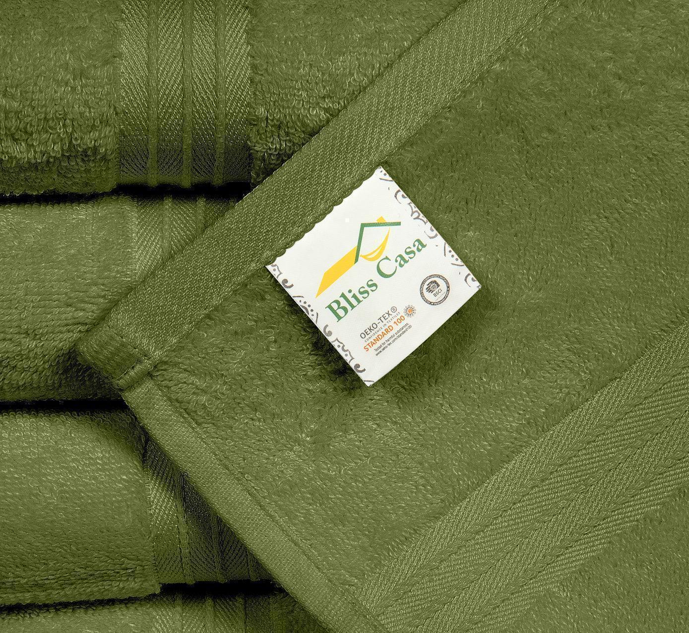 Large Hand Towels - 6 Pack (50 x 100 cm) | 100% Combed Cotton, Ultra Soft & Highly Absorbent | Premium Hotel & Spa Quality Towels. Available in a variety of colours - Bliss Kingdom