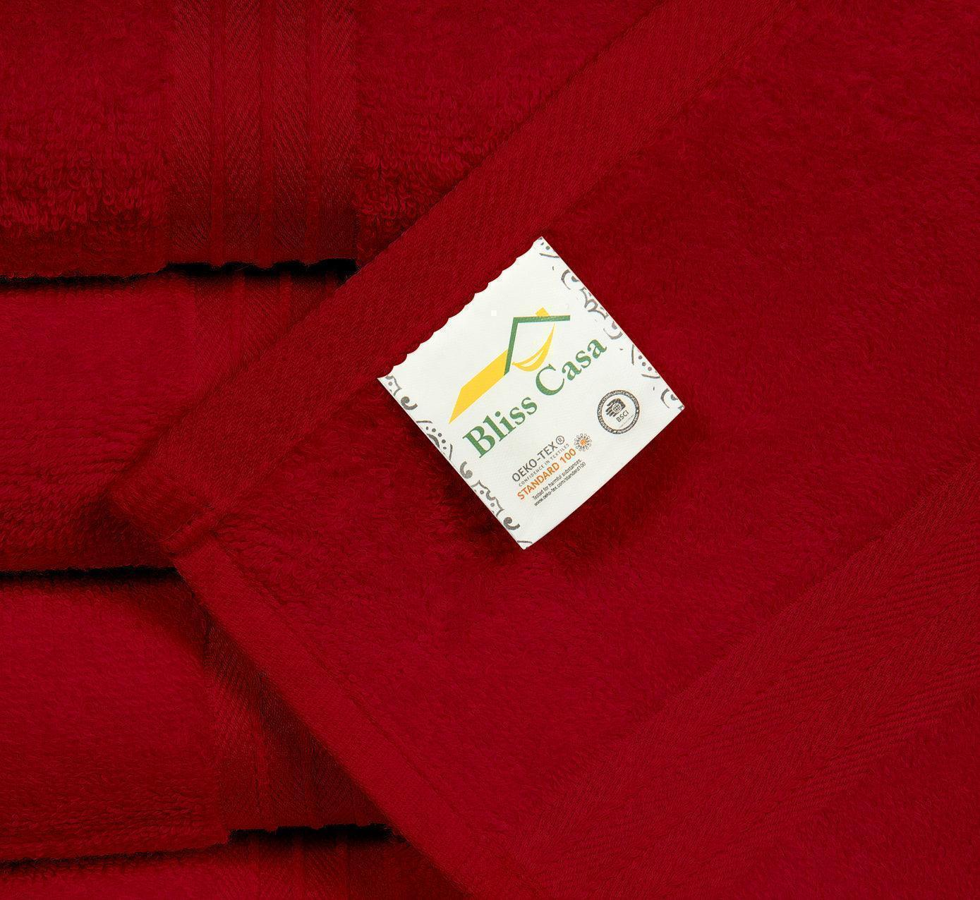 Large Hand Towels - 6 Pack (50 x 100 cm) | 100% Combed Cotton, Ultra Soft & Highly Absorbent | Premium Hotel & Spa Quality Towels. Available in a variety of colours - Bliss Kingdom