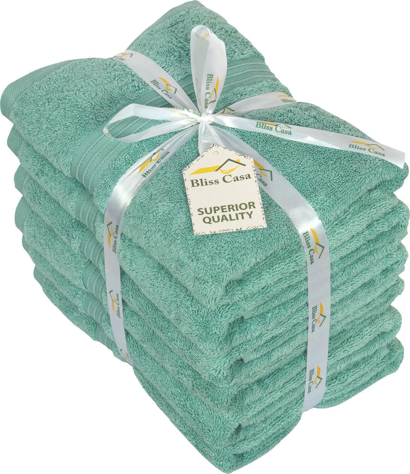 Large Hand Towels - 6 Pack (50 x 100 cm) | 100% Combed Cotton, Ultra Soft & Highly Absorbent | Premium Hotel & Spa Quality Towels. Available in a variety of colours - Bliss Kingdom