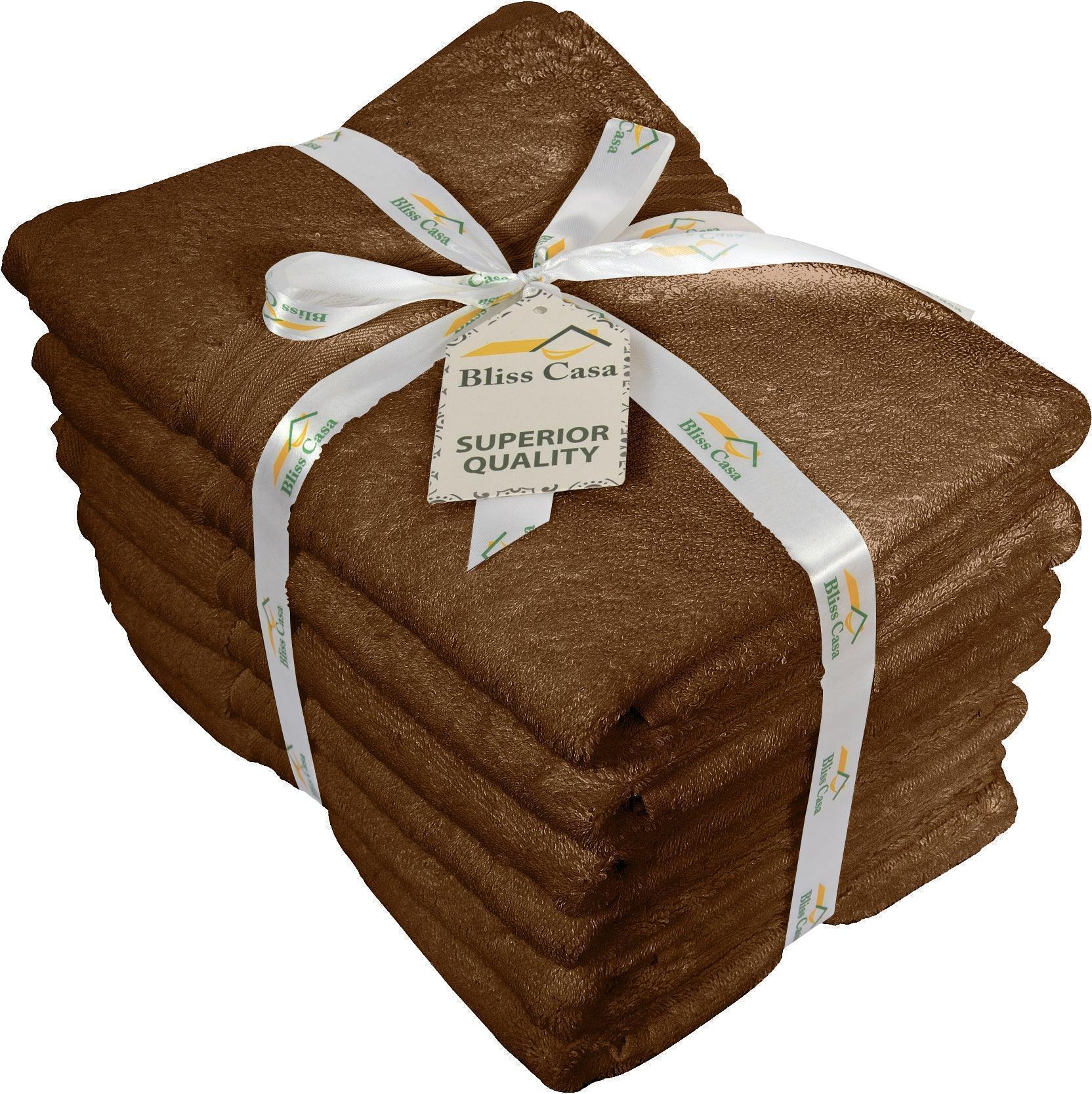 Large Hand Towels - 6 Pack (50 x 100 cm) | 100% Combed Cotton, Ultra Soft & Highly Absorbent | Premium Hotel & Spa Quality Towels. Available in a variety of colours - Bliss Kingdom