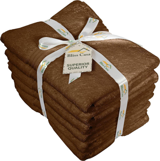 Large Hand Towels - 6 Pack (50 x 100 cm) | 100% Combed Cotton, Ultra Soft & Highly Absorbent | Premium Hotel & Spa Quality Towels. Available in a variety of colours - Bliss Kingdom