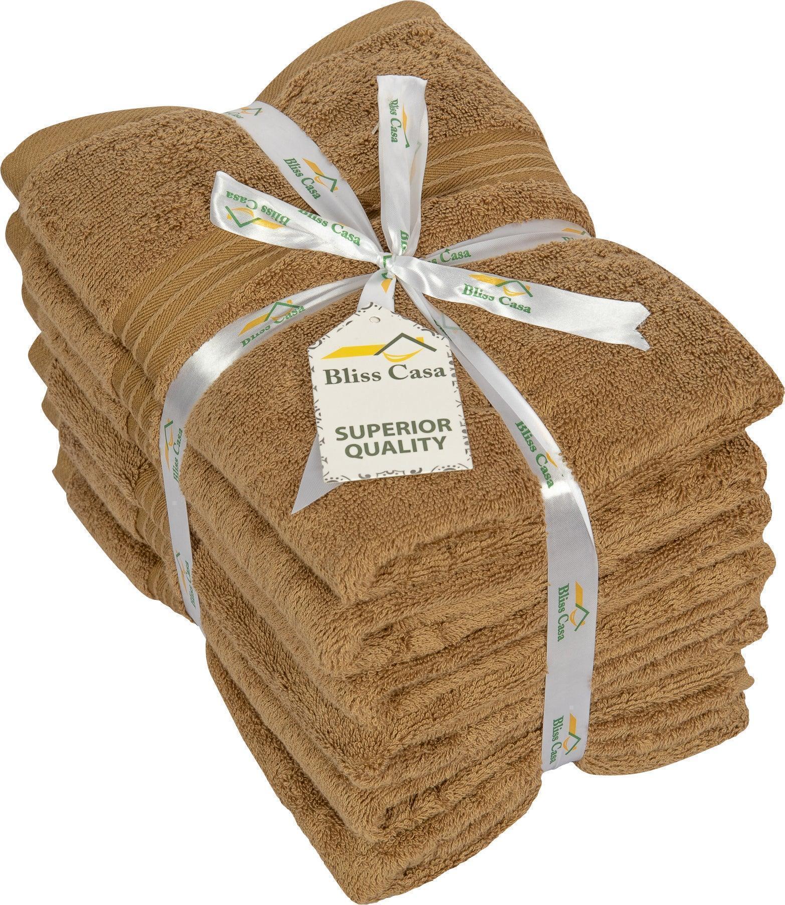 Large Hand Towels - 6 Pack (50 x 100 cm) | 100% Combed Cotton, Ultra Soft & Highly Absorbent | Premium Hotel & Spa Quality Towels. Available in a variety of colours - Bliss Kingdom