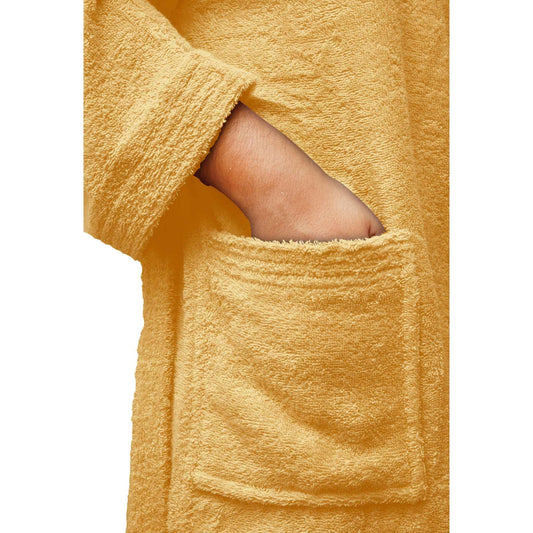 Bliss Kingdom Unisex Cotton Bathrobe for Men & Women – Soft & Absorbent Hooded Robe with Pockets and Belt, Premium 100% Ring-Spun Cotton for Bathroom, Spa & Home Use