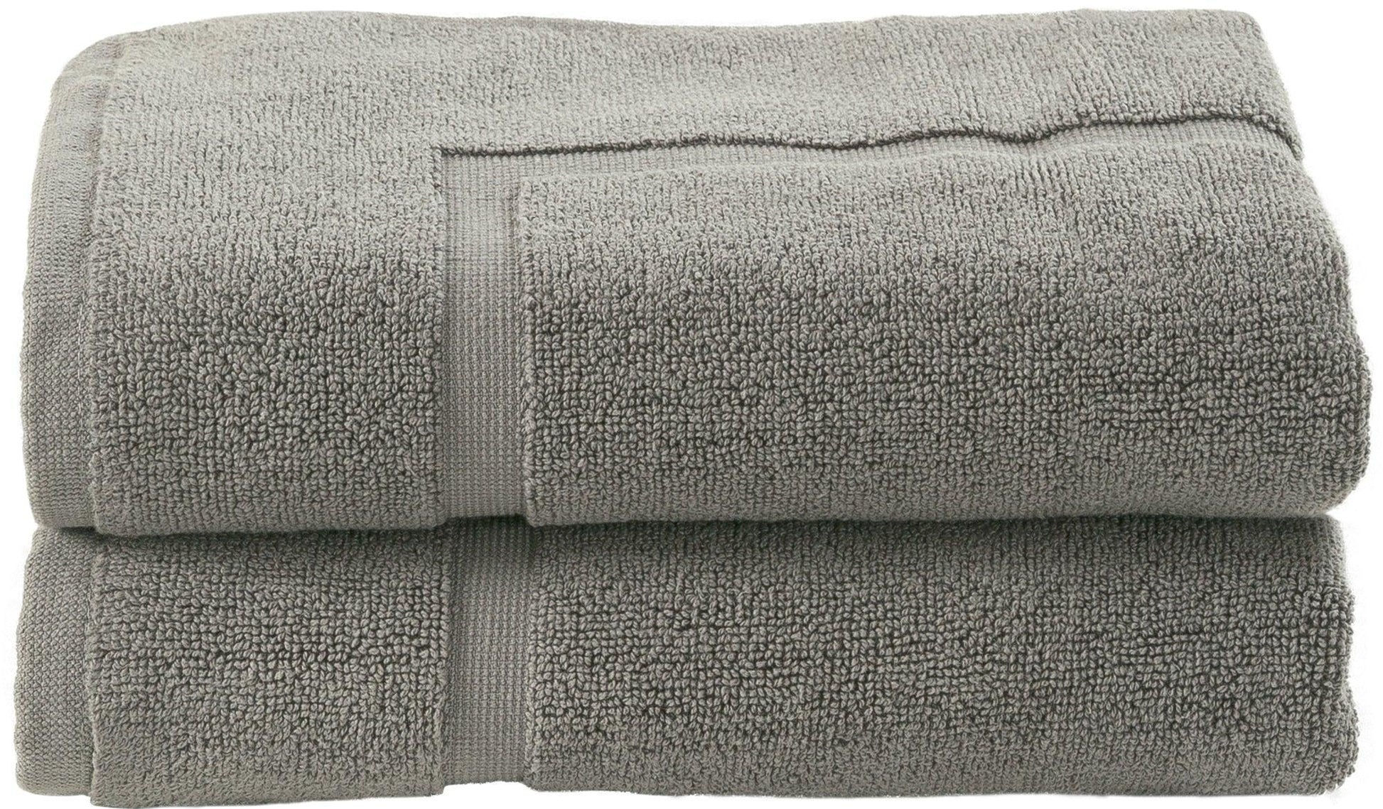 Bath Mats - 2 Pack (50 x 80 cm) | 100% Cotton 1000 GSM Super Soft, Extra Absorbent Floor Mats for Bathrooms & Kitchen for an Elegant Look. Available in a variety of colours - Bliss Kingdom