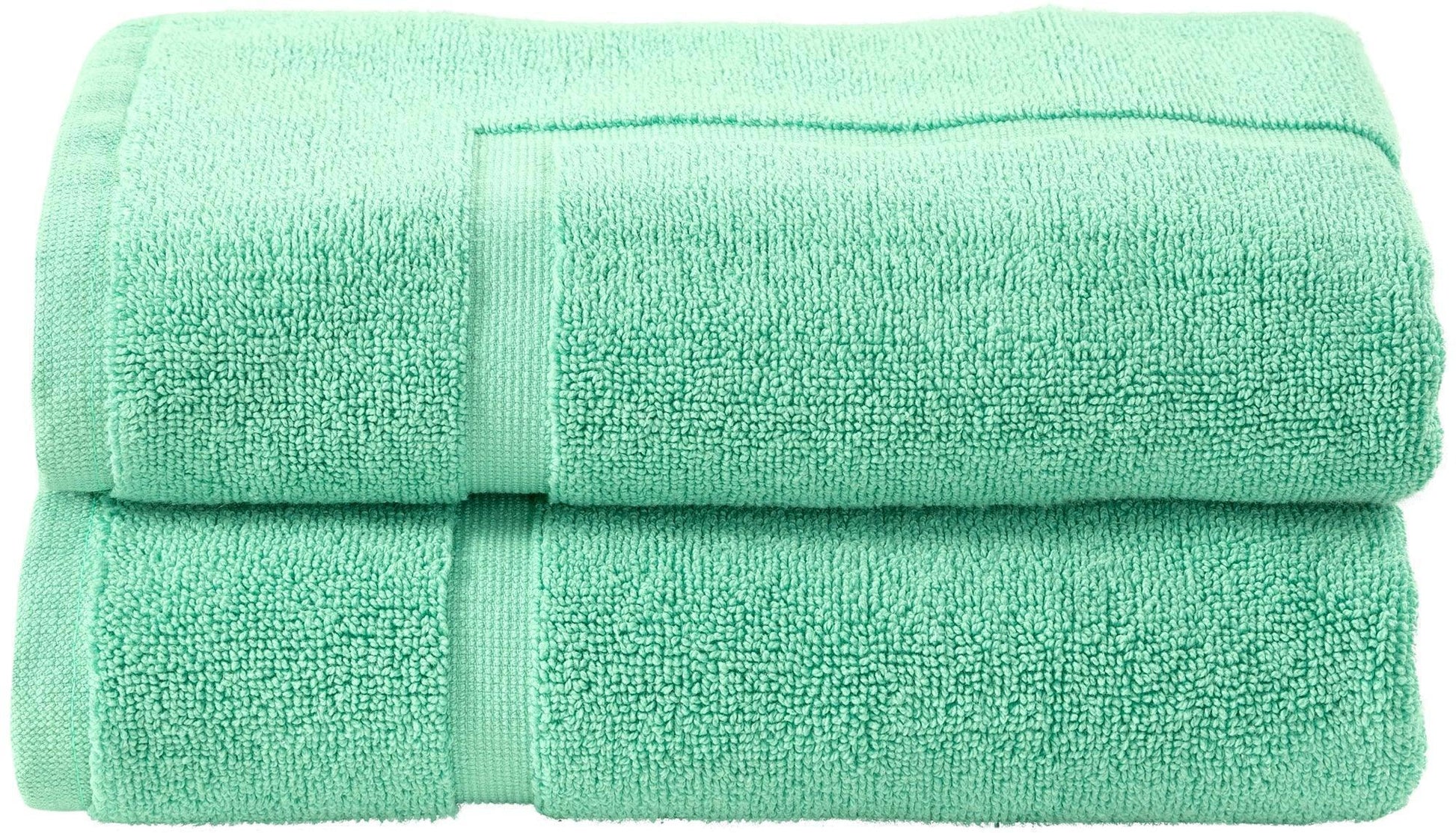 Bath Mats - 2 Pack (50 x 80 cm) | 100% Cotton 1000 GSM Super Soft, Extra Absorbent Floor Mats for Bathrooms & Kitchen for an Elegant Look. Available in a variety of colours - Bliss Kingdom