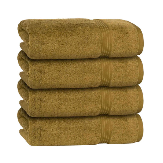 100% Combed Cotton Bath Towels 4 Pack