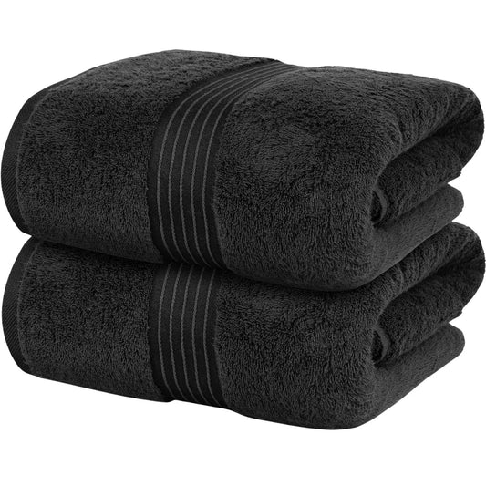 Bliss Kingdom Jumbo Bath Sheets 2-Pack – Extra Large 90x180 cm, 100% Combed Cotton, Soft &  Absorbent Luxury Towels for Bathroom, Spa & Hotel Use