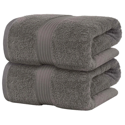 Bliss Kingdom Jumbo Bath Sheets 2-Pack – Extra Large 90x180 cm, 100% Combed Cotton, Soft &  Absorbent Luxury Towels for Bathroom, Spa & Hotel Use