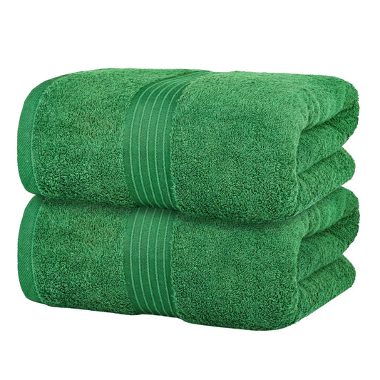 Bliss Kingdom Jumbo Bath Sheets 2-Pack – Extra Large 90x180 cm, 100% Combed Cotton, Soft &  Absorbent Luxury Towels for Bathroom, Spa & Hotel Use